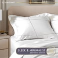 thumbnail image 2 of Lincove Luxury Duvet Cover Set Sofia Collection- 100% Ultra Soft Cotton Sateen - Full, 2 of 9