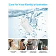 thumbnail image 6 of VEVOR Pitcher Water Filter Replacements, 3-pack 5-stage Water Filter for Pitchers and Dispensers, No BPA, Last 3 Months or 40 Gallons, Reduce Limescale, Lead, Chlorine, for Water Filter Pitcher 6216, 6 of 9