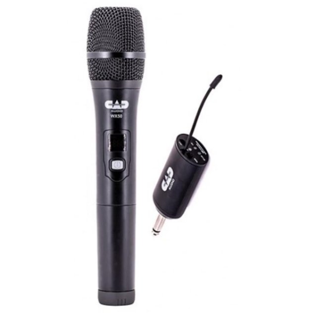Micrófono inalámbrico CAD Audio WX50 UHF portátil negro