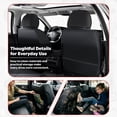 thumbnail image 6 of for Toyota Rav4 2019 Car Seat Protectors Waterproof Leather Water Resistant Factory Style Fit Everyday Comfort Seat Belt Compatible, 6 of 9