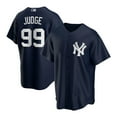 thumbnail image 1 of Chandail de baseball brodé des Yankees de New York, numéro 2, Jeter, numéro 99, juge, 1 of 3