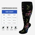 thumbnail image 7 of Compression Socks for Women Plus Size –LOFIR Wide Calf Large Knee High 20-30 mmHg Support Stockings – Nylon Circulation Socks for Elderly Recovery Pain Relief Sports 3XL, 7 of 7
