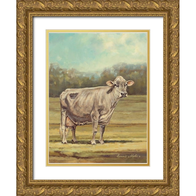 A Classic print - Milking Shorthorn cow art by Bonnie Mohr | Bonnie Mohr Studio Store - Glencoe, MN - (320) 864-6642 A Classic print - Milking Shorthorn cow art by Bonnie Mohr | Bonnie Mohr Studio Store - Glencoe, MN - (320) 864-6642