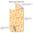 thumbnail image 4 of DistinctInk Custom SKIN / DECAL compatible with OtterBox Symmetry for iPhone 11 (6.1" Screen) - Preppy Pattern - Pink Yellow White Flowers Floral, 4 of 5