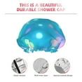 thumbnail image 5 of YFYANG Women's Double Waterproof Shower Cap, Dream Balloon Reusable Hair Cap for All Hair Styles and Head Sizes, 5 of 9