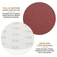 thumbnail image 5 of 10pcs 10-Inch Sanding Discs, 240 Grits Aluminum Oxide Hook and Loop Stick Back Sandpapers, No-Hole Round Wet/Dry Sander Papers, Sand Auto Car Paint, Wood, Metal, 5 of 7