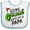 White and Blue, variant on Inktastic Going Golfing with My Papa Kids Golf Boys or Girls Baby Bib
