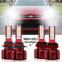 H11 9005 LED Headlight Bulbs for 2018-2020 Ford Ecosport Low Beam/High Beam Lights