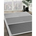 thumbnail image 3 of Ahgly Company Machine Washable Indoor Square Transitional Silver Gray Area Rugs, 8' Square, 3 of 7