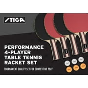 STIGA Performance Table Tennis Set (4 Player Set)