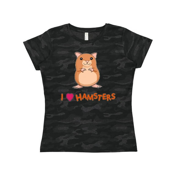 Inktastic I Love Hamsters Women's T-Shirt
