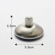 thumbnail image 5 of Patas de acero inoxidable resistentes para gabinetes, patas ajustables para muebles con almohadilla de goma antideslizante para un soporte de muebles seguro y estable, 5 of 5