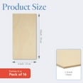 thumbnail image 2 of Baltic Birch Plywood, 6 x 12 x 1/8 Inch - 3 mm Craft Wood, Box of 16 B/BB Grade Baltic Birch Sheets, Perfect for Laser, CNC Cutting and Wood Burning, by Woodpeckers, 2 of 7