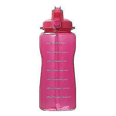 Botella de Agua Motivacional 2000 ml ShuxiuWang Tritan a Prueba de Fugas