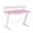 Pink/White, variant on Techni Sport TS-200 Carbon 47" Computer Gaming Desk with Shelving, Pink/ White RTA-TS200-PNK