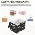 thumbnail image 6 of Yayeee Collapsible Cube Storage Bin with Lid Fabric Closet Decorative Basket with Handles, Pixel Cat, 6 of 7