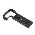 thumbnail image 1 of Quick Release L Plate, 1/4in 3/8in Screw Holes Lightweight Aluminum Alloy Camera L Bracket Secure Fit Wide Compatibility  for Z50 II Camera, 1 of 7