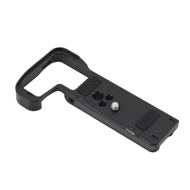 Quick Release L Plate, 1/4in 3/8in Screw Holes Lightweight Aluminum Alloy Camera L Bracket Secure Fit Wide Compatibility for Z50 II Camera