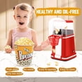thumbnail image 3 of Mini Máquina de Palomitas de Maíz con Aire Caliente, Máquina Automática para Hacer Palomitas de Maíz con Mantequilla, Ideal para la Cocina del Hogar, Películas Navideñas (UK), 3 of 5