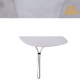 thumbnail image 3 of Sombrero para el sol para mujer, ala ancha, protección UV, sombrero de pesca para la playa, nailon plegable desmontable para exteriores, gris claro, 3 of 5
