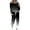 Black 1, variant on Kaemgyyd Womens Two Piece Outfits Casual Plus Size Sweatsuits Tracksuit Crew Neck Tops Matching Drawstring Jogger with Pockets