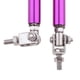 thumbnail image 3 of Par púrpura Universal coche parachoques labio Splitter Rod Strut Tie Bar soporte 20cm Zulema Barra del soporte del parachoques delantero del coche, 3 of 8