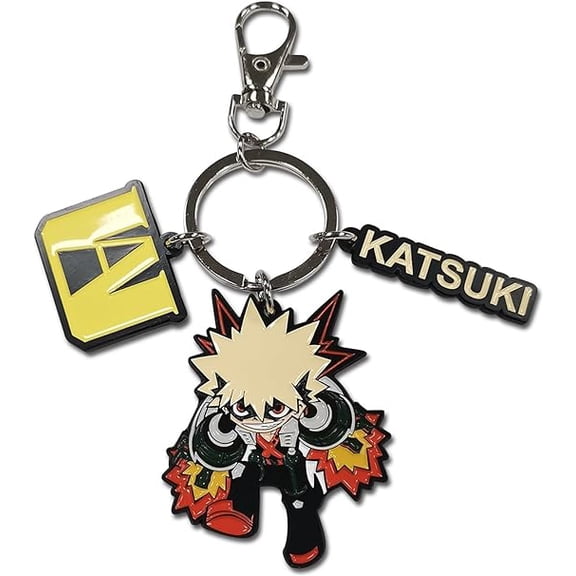 Key Chain - My Hero Academia S5 - Sd Bakugo Three Charm Keychain