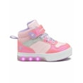 thumbnail image 1 of Tenis Bota Bubble Gummers Valery I Casual Con luces Contactel rosa 18, 1 of 7