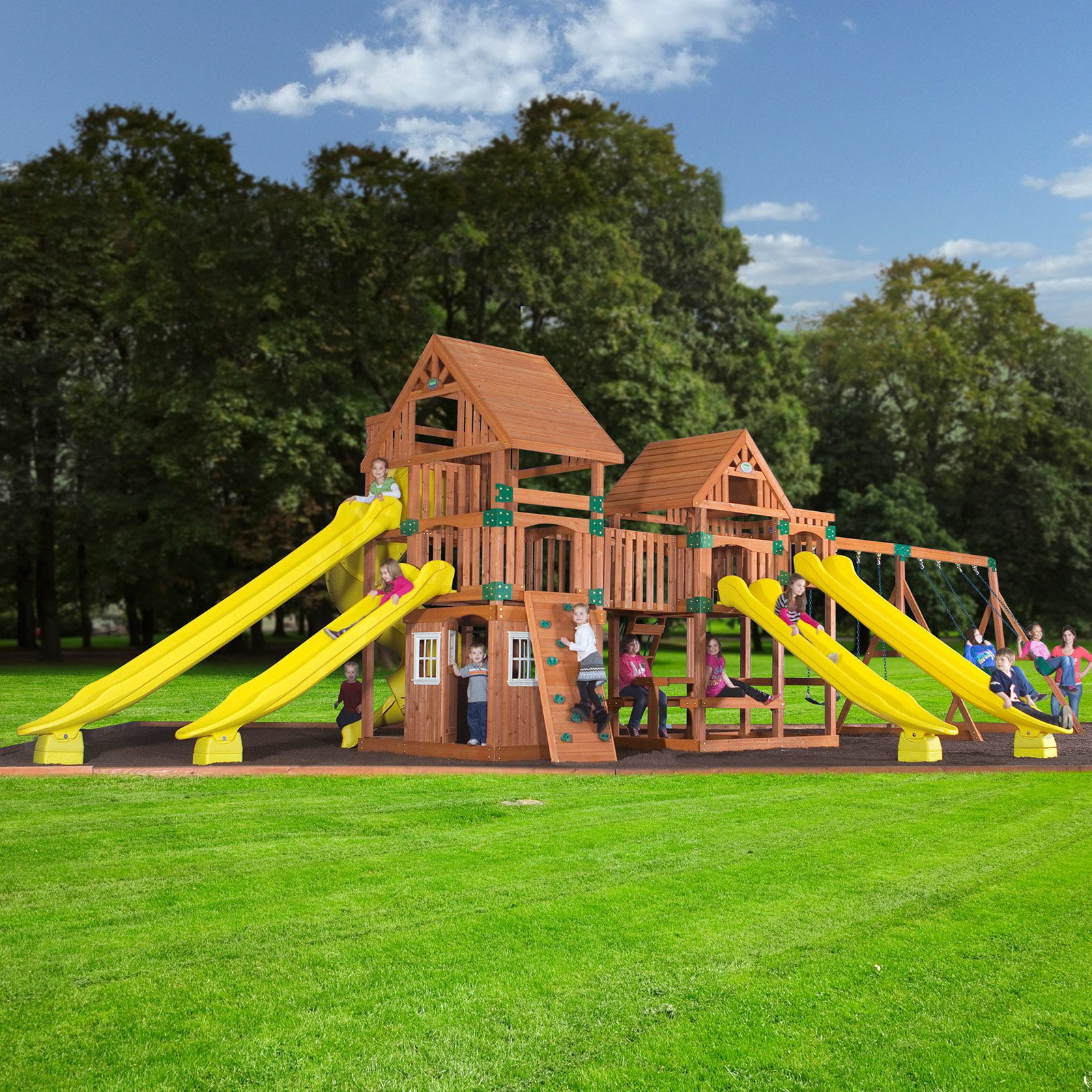 huge swing set