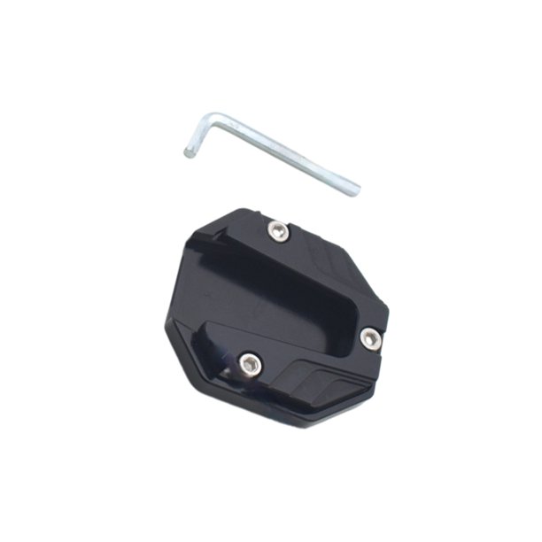 sweethay Bike Kickstand Side Stand Extensión Pad A prueba de herrumbre Tamaño compacto Solidez de larga duración Suministros para Type3 NO3