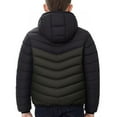 thumbnail image 7 of Cethrio Boys Puffer Jackets with Hood, Zip up Lightweight Casual Warm Winter Coats Outerwear Army Green Size 14-16, 7 of 7