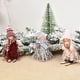 thumbnail image 2 of Muñeca de decoraciones navideñas Preciosa muñeca de esquí de hilo de borla de fibra de madera Hermosa y agradable muñeca de Navidad Colgante para árbol de Navidad Cama Salón, 2 of 3