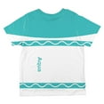 thumbnail image 2 of Halloween Marker Costume Aqua Blue All Over Toddler T Shirt Multi 4T, 2 of 2