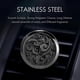 thumbnail image 2 of Car Essential Oil Car Diffuser With 10 Felt Pads Stainless Steel, 2 of 5