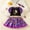 Colorful, variant on BemeyourBBs Baby Girl Halloween Outfit Pumpkin Ghost Print Romper Dress Headband