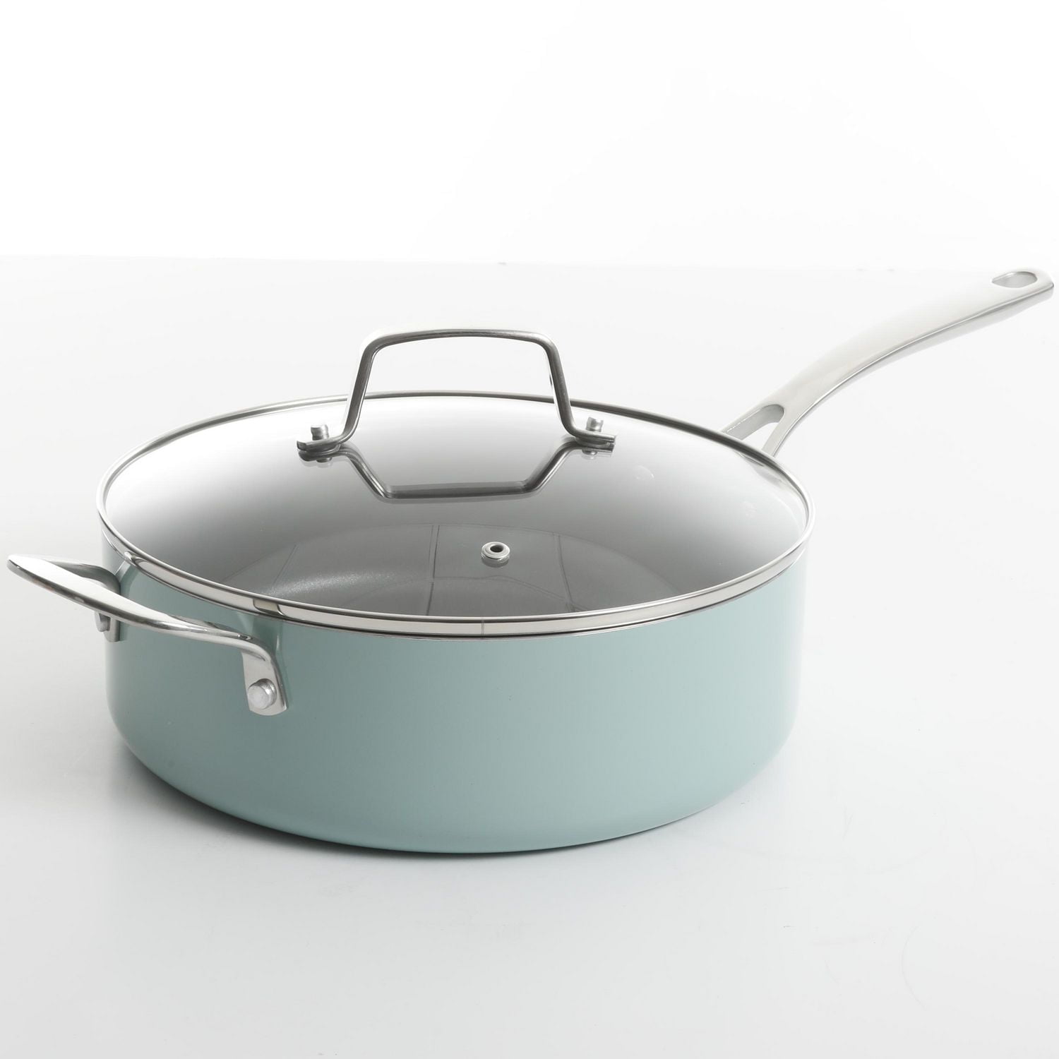 Martha Stewart 10-Piece Nonstick Cookware Set, Martha Blue
