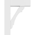 thumbnail image 3 of 5"W x 24"D x 32"H Standard Olympic Architectural Grade PVC Bracket with Block Ends, 3 of 4