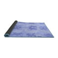 thumbnail image 2 of Ahgly Company Indoor Rectangle Abstract Blue Modern Area Rugs, 5' x 7', 2 of 4