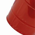 thumbnail image 3 of Desktop Pencil Pen Holder Iron Art Cute Bucket Shape Multifunctional Pencil Organizer Makeup Brush Holder Red, 3 of 3