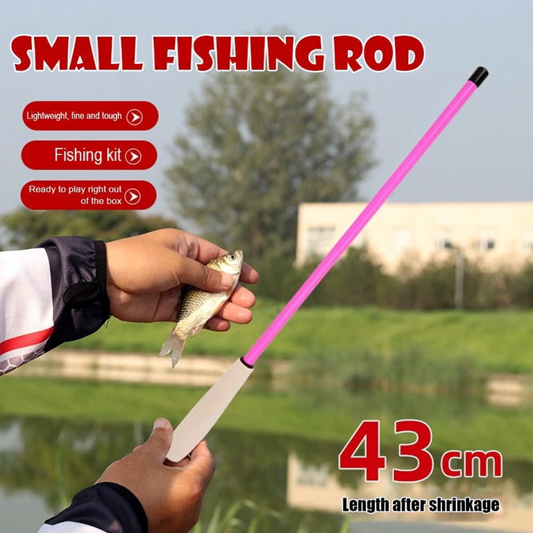 compact telescopic fishing rod & Reel Combo Travel Kit With Carbon Fiber Rod, Reel, Lines, Soft Excellent for kids and adults Compact Telescopic Fishing Rod for