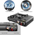 thumbnail image 4 of Portable Gas Stove 2900W Cassette Grill For Outdoors Camping Hiking Cooking, 4 of 8