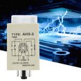 thumbnail image 2 of Time Relay 10S Temporizador de 8 pines Método de riel DIN para sistema de automatización industrial(AC220V), 2 of 8
