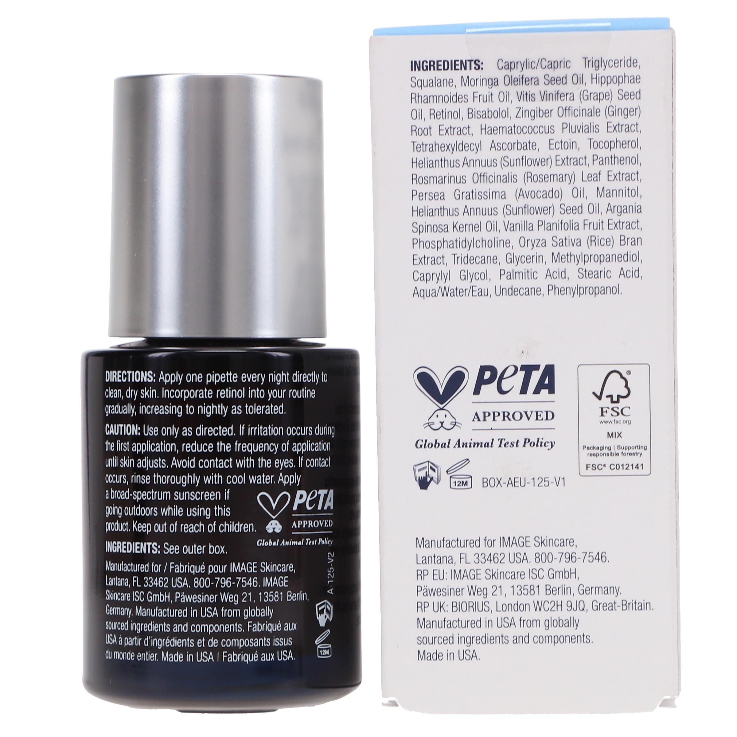 IMAGE Skincare AGELESS+ Retinol Pure Liquid Retinol 0.75% 1 oz
