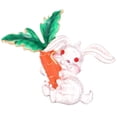 thumbnail image 1 of 1Pc Personality Small White Rabbit Brooch Pin Fashion Cartoon Alloy Drop Oil Animal Brooch, 1 of 5