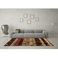thumbnail image 3 of Ahgly Company Indoor Rectangle Oriental Brown Modern Area Rugs, 8' x 12', 3 of 4
