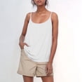 thumbnail image 2 of Womens Tank Tops with Built in Bras Loose Fit Scoop Neck Spaghetti Strap Padded Camisole Top Summer Outfits, 2 of 4