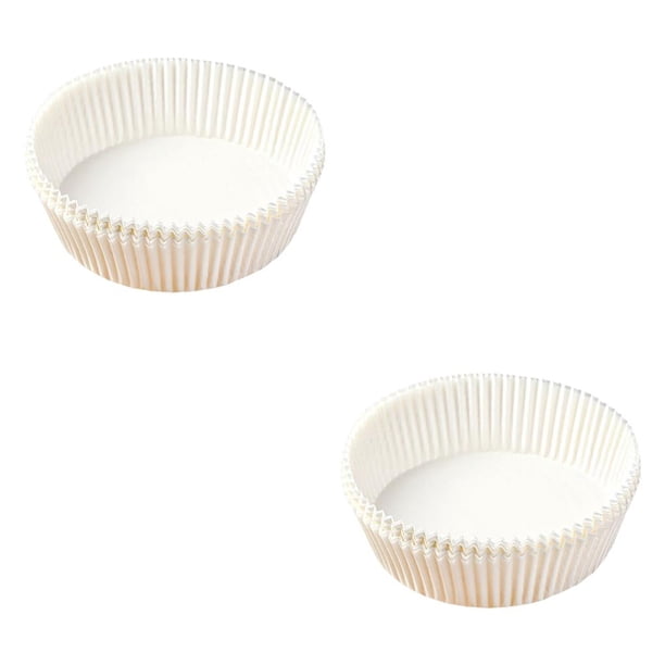 Bewildely 50 hojas de pergamino desechables impermeables para hornear horno de cocina blanco 2piezas blanco 20 cm 50 piezas