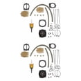 thumbnail image 3 of Wauebuly For Kawasaki Keihin CDK-2 38-44mm Carburetors 750 900 1100 ZXI STX Carburetor Rebuild Kit 2Packs, 3 of 4
