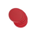 thumbnail image 2 of tamizeot Unmatched 4pcs Air Hockey Table Arcade Game Pucks 82mm Red Crafted For Every Game Situation Colorred Materialplastic, 2 of 6