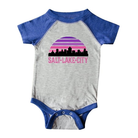 

Inktastic Salt Lake City Skyline Gift Baby Girl Bodysuit